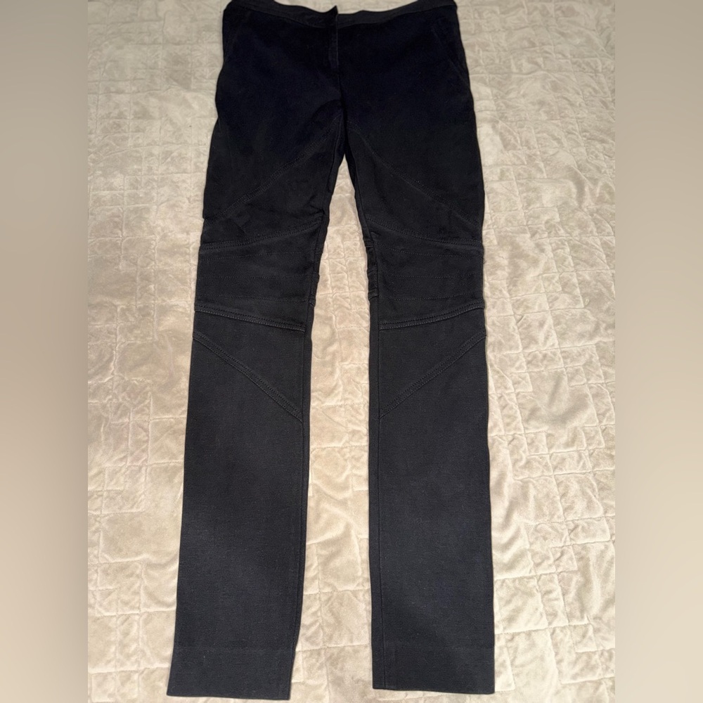 DVF Black Ponte Leggings/pants EUC